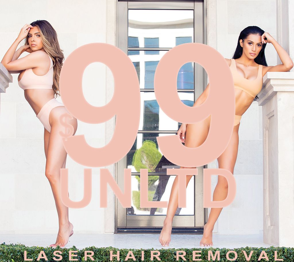 UNLTD Laser Hair Removal $99 Special